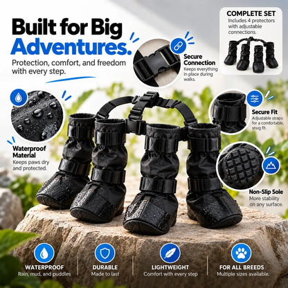 Waterproof Paw Protection for Dogs