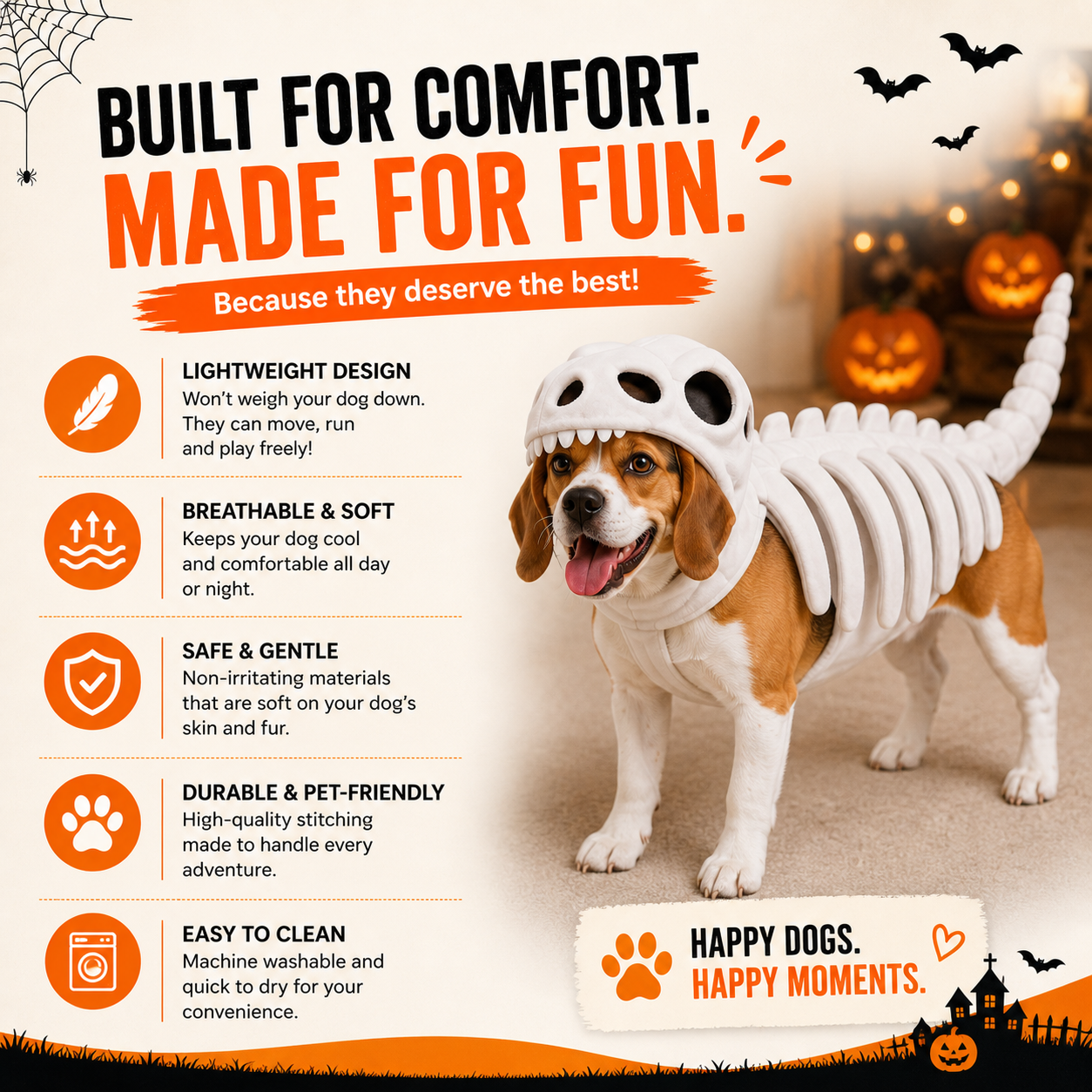 Dinosaur Skeleton Costume