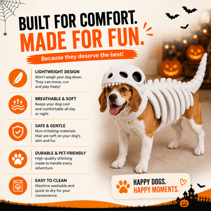 Dinosaur Skeleton Costume