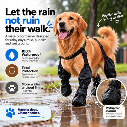Waterproof Paw Protection for Dogs